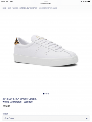 White trainers