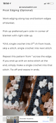 Crochet - anyone help with edging?