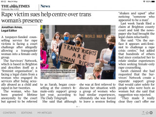 Big update on Rape Crisis legal challenge