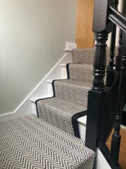 Does this look stupid? Stair runner edition.