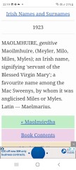 Milo, Torin or Malachy