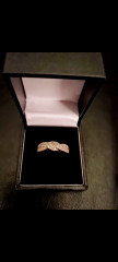 .. to ask to see your engagement & wedding rings? :D