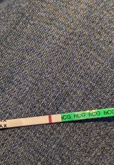 Just curious whether you see a line? 