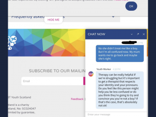 Help with talking to a 12 yr old about trans issues 