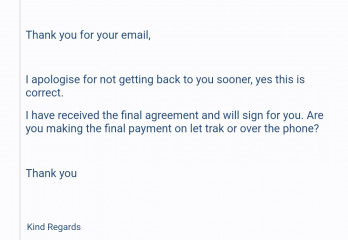 To think the estate agent should pay.