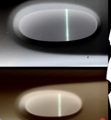 Line eyes, indent