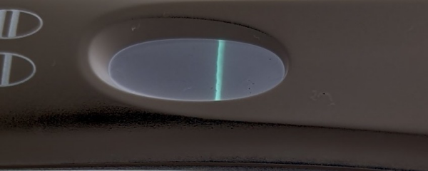 Am I crazy or is there a line?