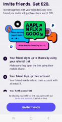 Shares app £20 free 