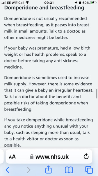To think that the NHS had lost the plot over breastfeeding?