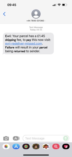 Evri redelivery charge?! 