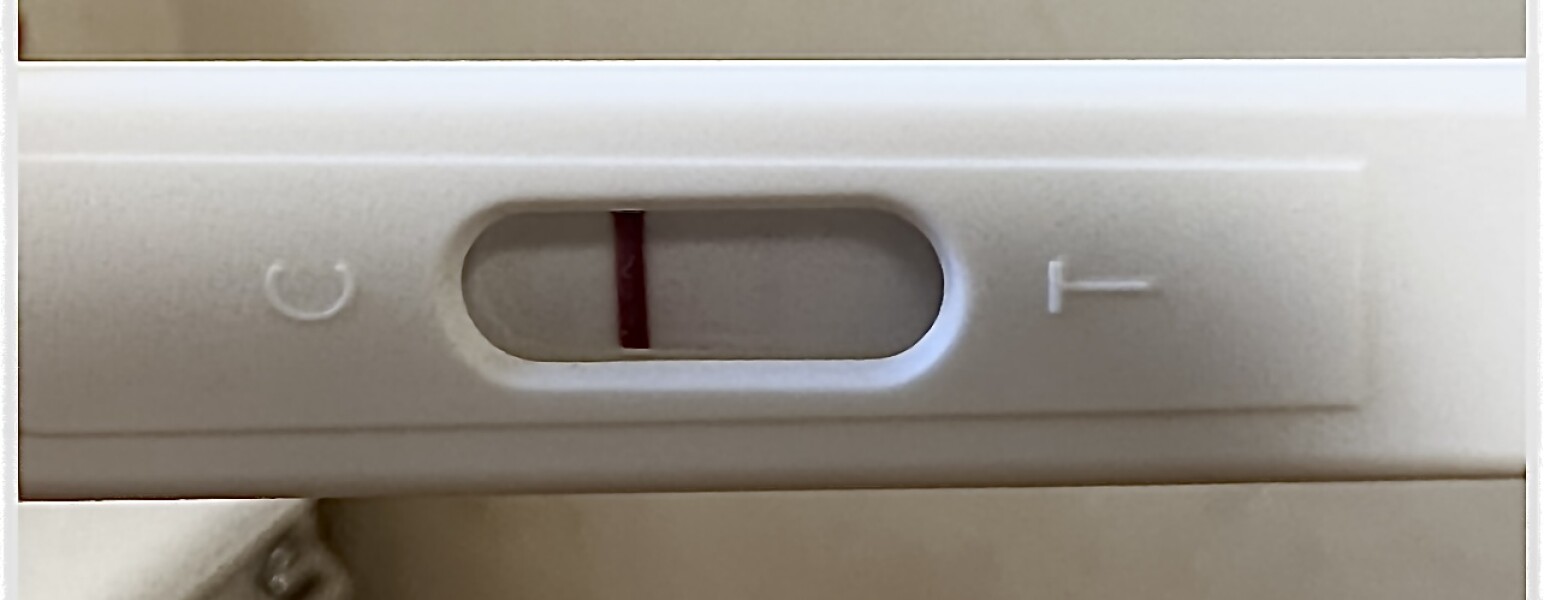 Faint positive line on test? 