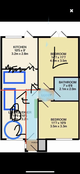 Help me with the layout of my bungalow!
