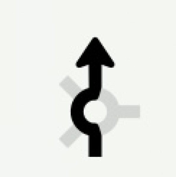 Which lane at round about 