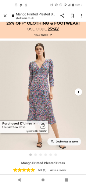 Midi dress with fitted top half and fitted sleeves 