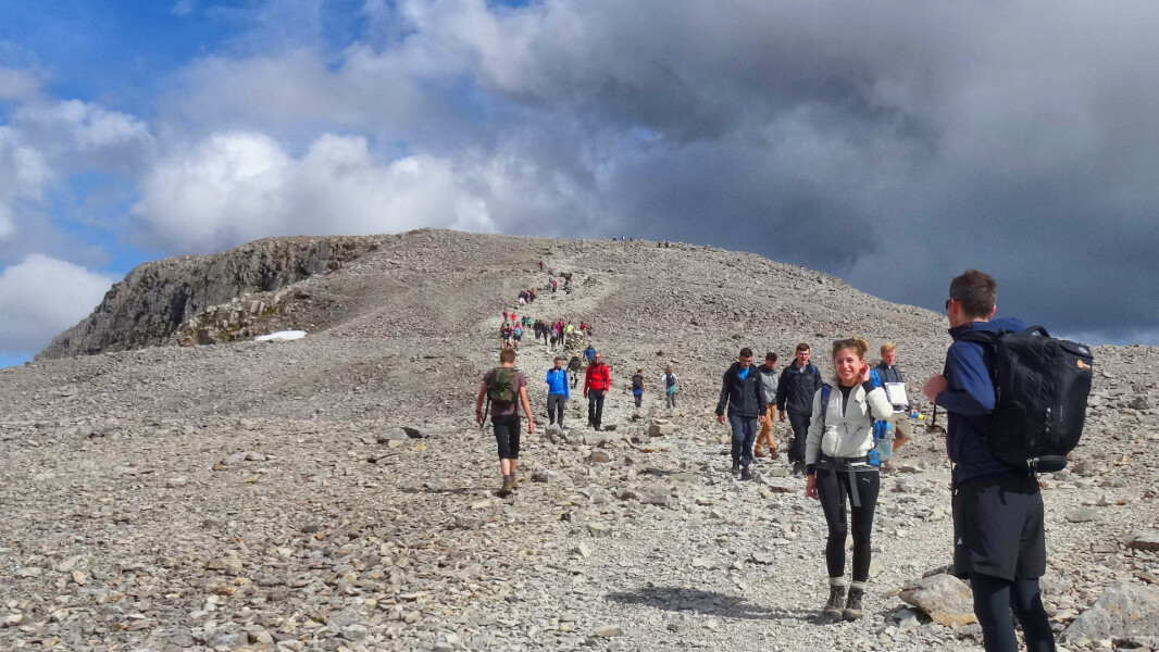 To climb Ben Nevis with no experience?
