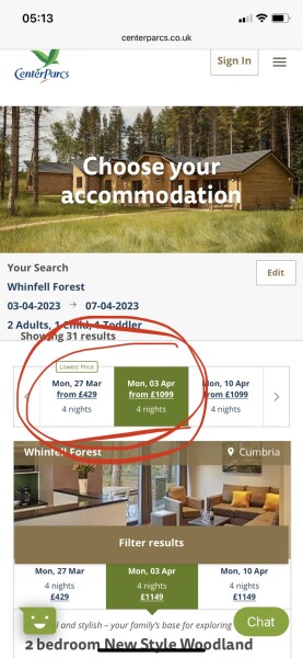 Center Parcs swim sessions