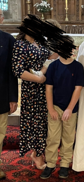 Christening Midi dress