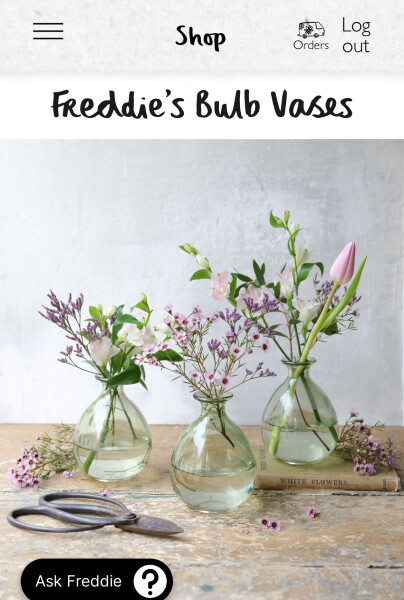 Free bunch of flowers delivered (including peonies)