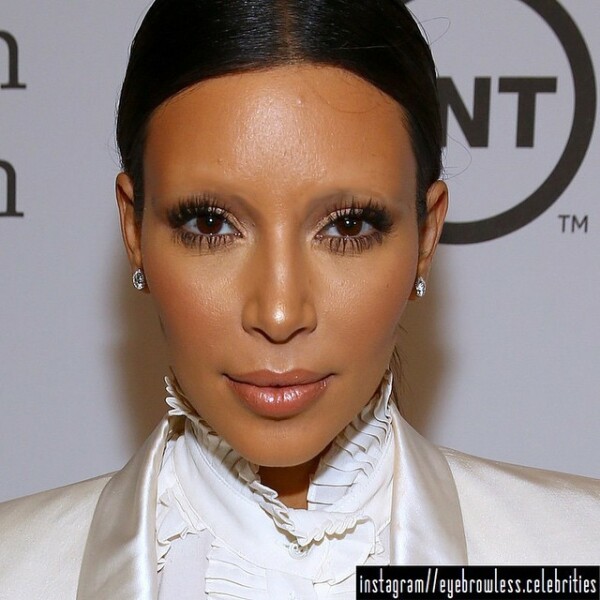To think my eyebrows looks atrocious? 