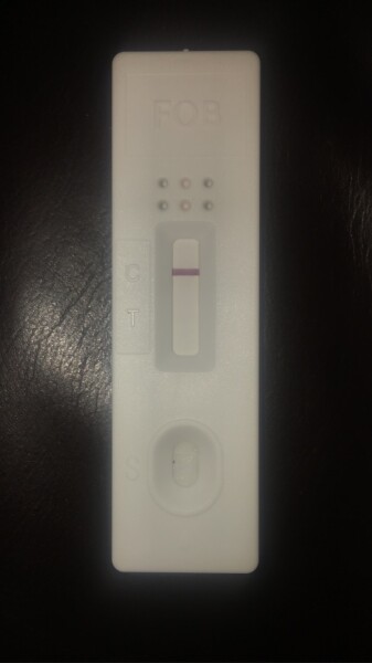 Is this classed as a positive? Fecal occult blood test