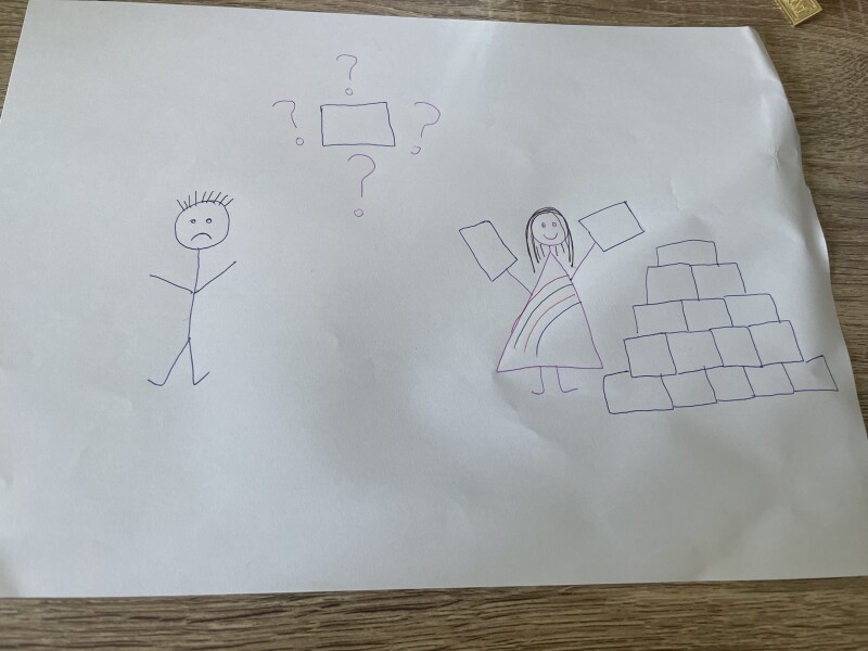 To not have made my son share 