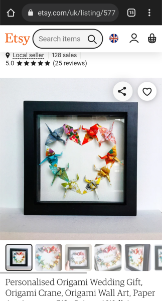 to get a paper gift?