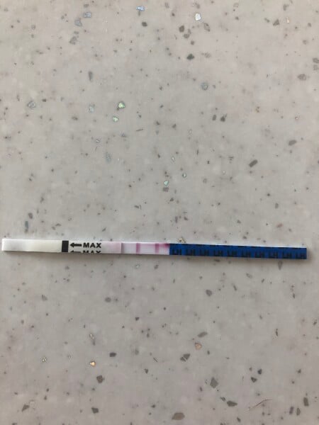 Peak ovulation test 6 days ago - faint positive pregnancy test already?