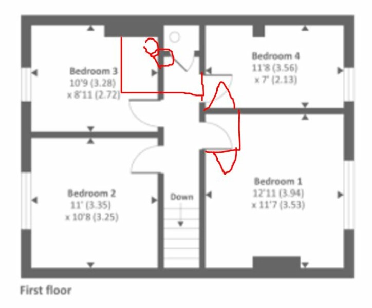 Help me squeeze in an en-suite please!