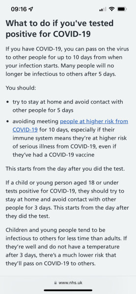 Tested positive today - anyone else?