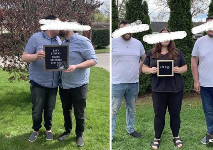 Surrogacy summed up in one photo