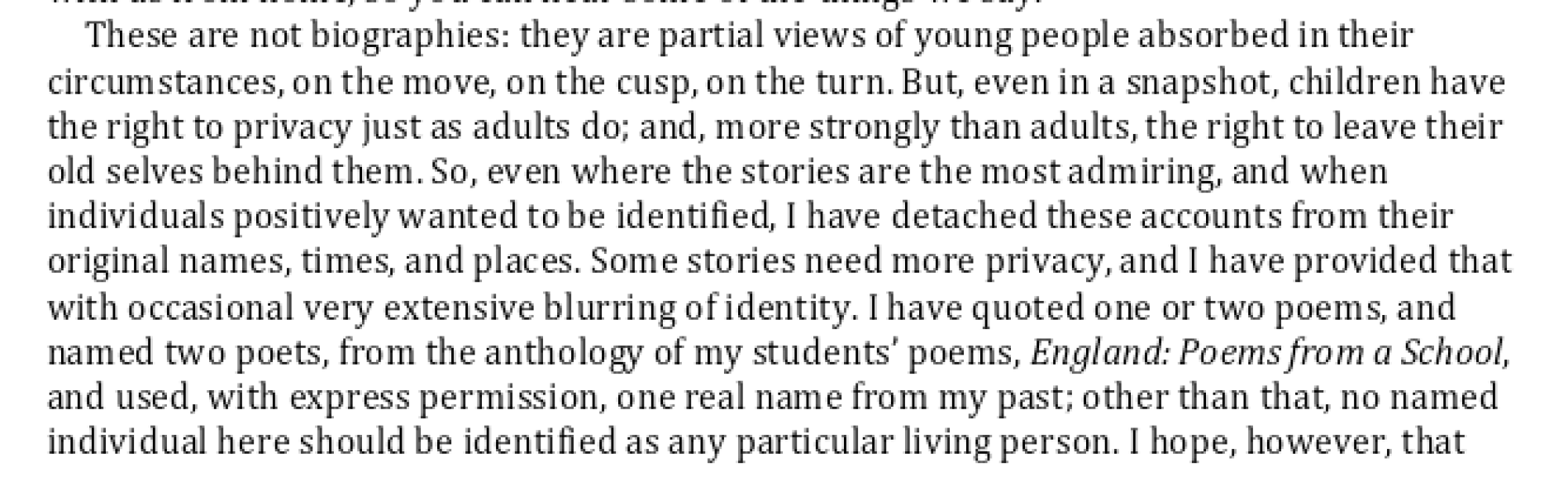 Guardian article about Kate Clanchy "The book that tore publishing apart: ‘Harm has been done, and now everyone’s afraid’"
