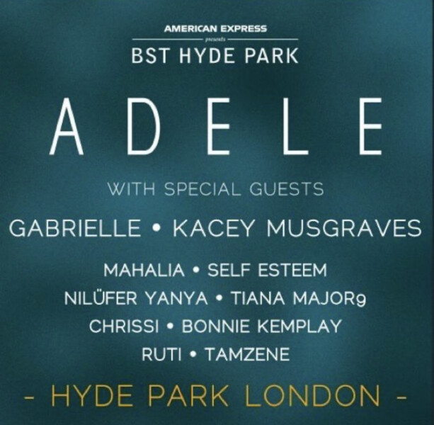 Adele - Hyde Park