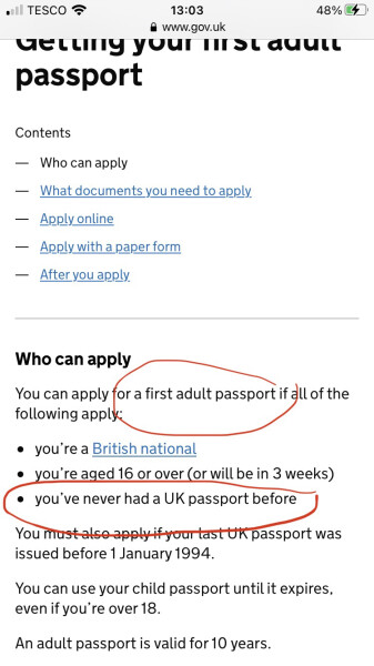 Fast track passport? 