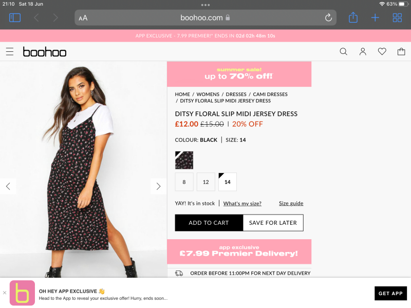 To wear a t shirt underneath a slip dress