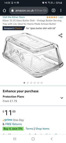 Recommend me a butter dish please :)