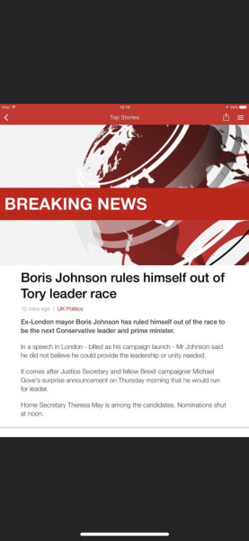 Boris Johnson, parties and the loss of the Ethics Adviser, part 7