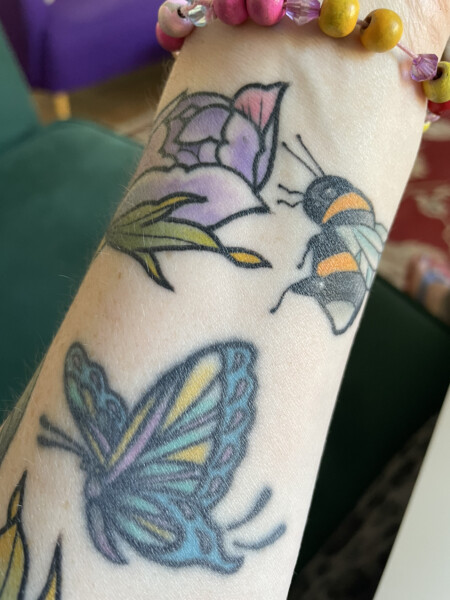 Tattoo ink/colour brightness