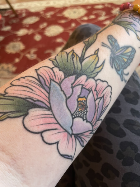 Tattoo ink/colour brightness