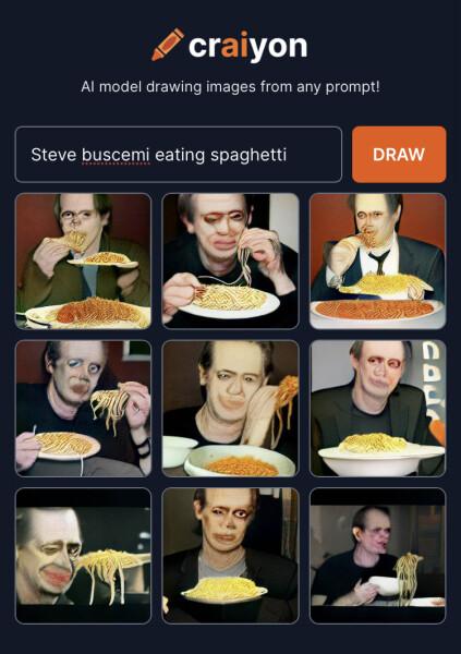 To be obsessed with this AI website that draws anything you tell it to?