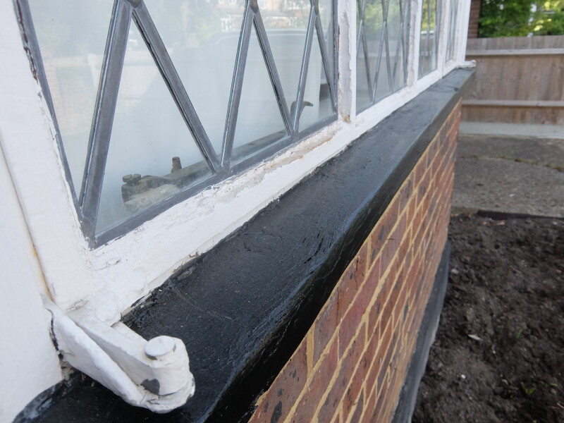 Basic Painting a Rotten Window Ledge