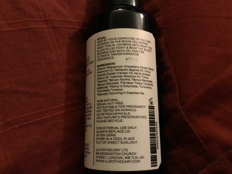 Room spray in mouth - a worry or not ? 