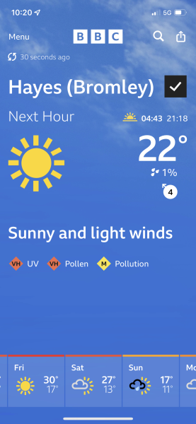 To not understand why people go abroad on holiday in the summer?