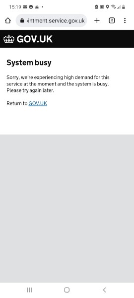 To let you know there are fast track passport appointments