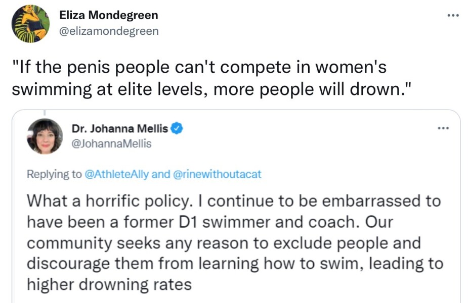 Fina stops transgender swimmers from competing in women's elite events