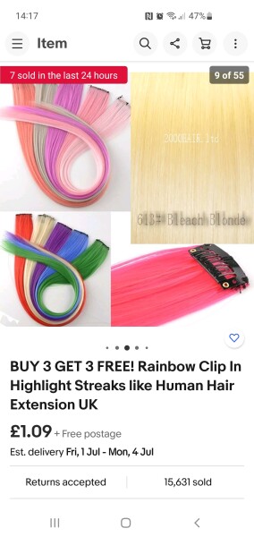 To dye my three year old DD's hair pink?
