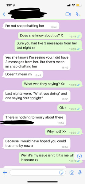 To not know whether to believe him..
