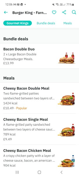 To ask what you would assume comes with this meal? 