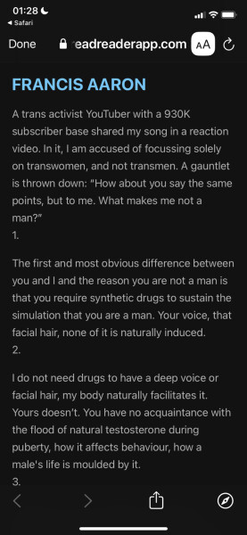 Aaron Francis - a transman is