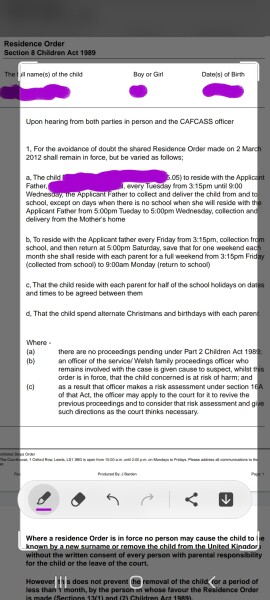 Taking child on holiday 