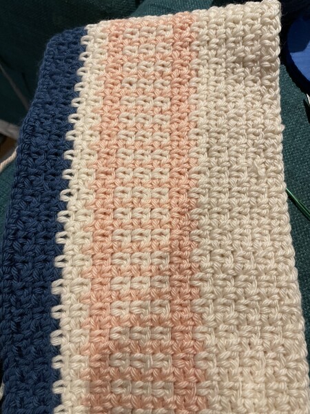 It's Crochet,  Knit & Natter 9: So Many Projects, So Little Time. (Oh well - I almost made it rhyme!)